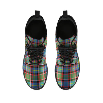 Aikenhead Tartan Leather Boots