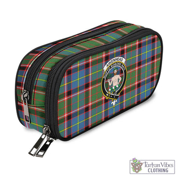 Tartan Vibes Clothing Aikenhead Tartan Pen and Pencil Case with Family Crest