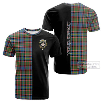 Aikenhead Tartan Cotton T-shirt with Family Crest and Half Of Me Style Kid's Shirt - Tartan Vibes Clothing