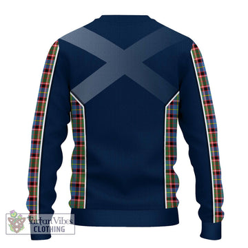 Aikenhead Tartan Ugly Sweater with Family Crest and Lion Rampant Vibes Sport Style - Tartan Vibes Clothing