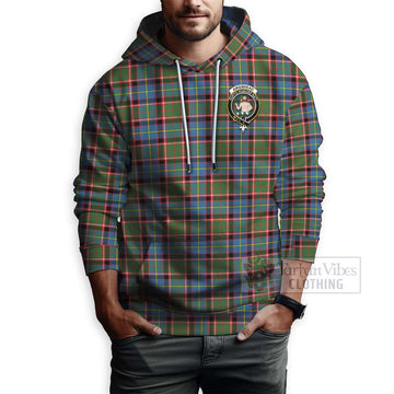 Aikenhead Tartan Hoodie with Family Crest Celtic Skull Style - Tartan Vibes Clothing