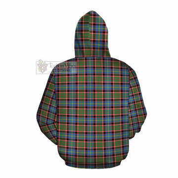 Aikenhead Tartan Cotton Hoodie with Family Crest DNA In Me Style Pullover Hoodie - Tartan Vibes Clothing
