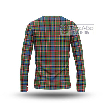 Aikenhead Tartan Long Sleeve T-Shirt with Family Crest DNA In Me Style - Tartan Vibes Clothing