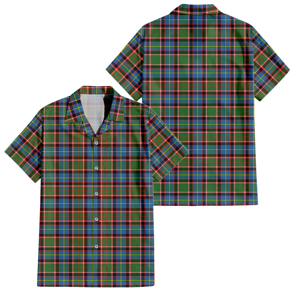 Aikenhead Tartan Short Sleeve Button Down Shirt - Tartanvibesclothing