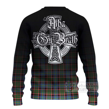 Aikenhead Tartan Ugly Sweater Featuring Alba Gu Brath Family Crest Celtic Inspired - Tartan Vibes Clothing