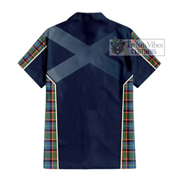 Aikenhead Tartan Hawaiian Shirt with Family Crest and Lion Rampant Vibes Sport Style - Tartan Vibes Clothing