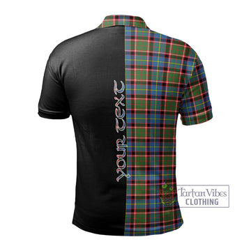 Aikenhead Tartan Polo Shirt with Family Crest and Half Of Me Style - Tartan Vibes Clothing