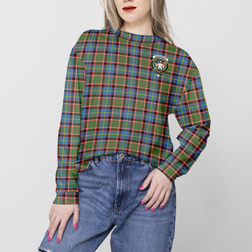 Aikenhead Tartan Sweatshirt with Family Crest - Tartan Vibes Clothing