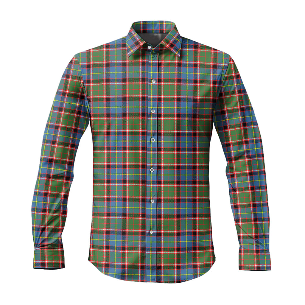 Aikenhead Tartan Long Sleeve Button Up Shirt Men's Shirt - Tartan Vibes Clothing