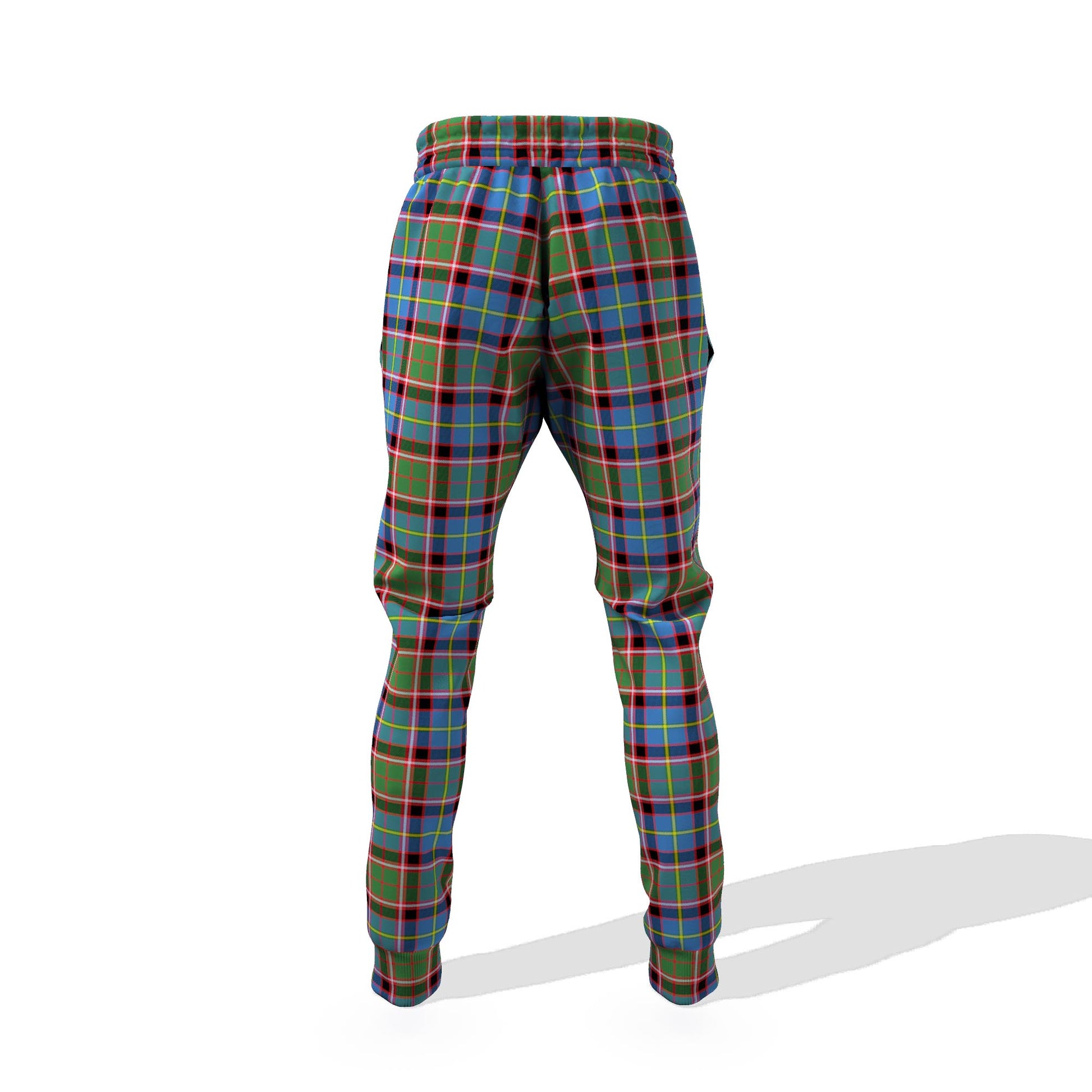 Aikenhead Tartan Joggers Pants with Family Crest 6XL - Tartan Vibes Clothing