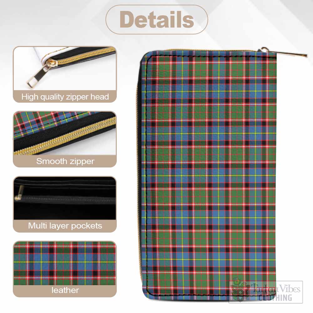 Tartan Vibes Clothing Aikenhead Tartan Women's Leather Wallet