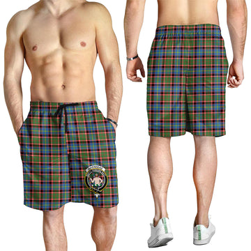 Aikenhead Tartan Mens Shorts with Family Crest