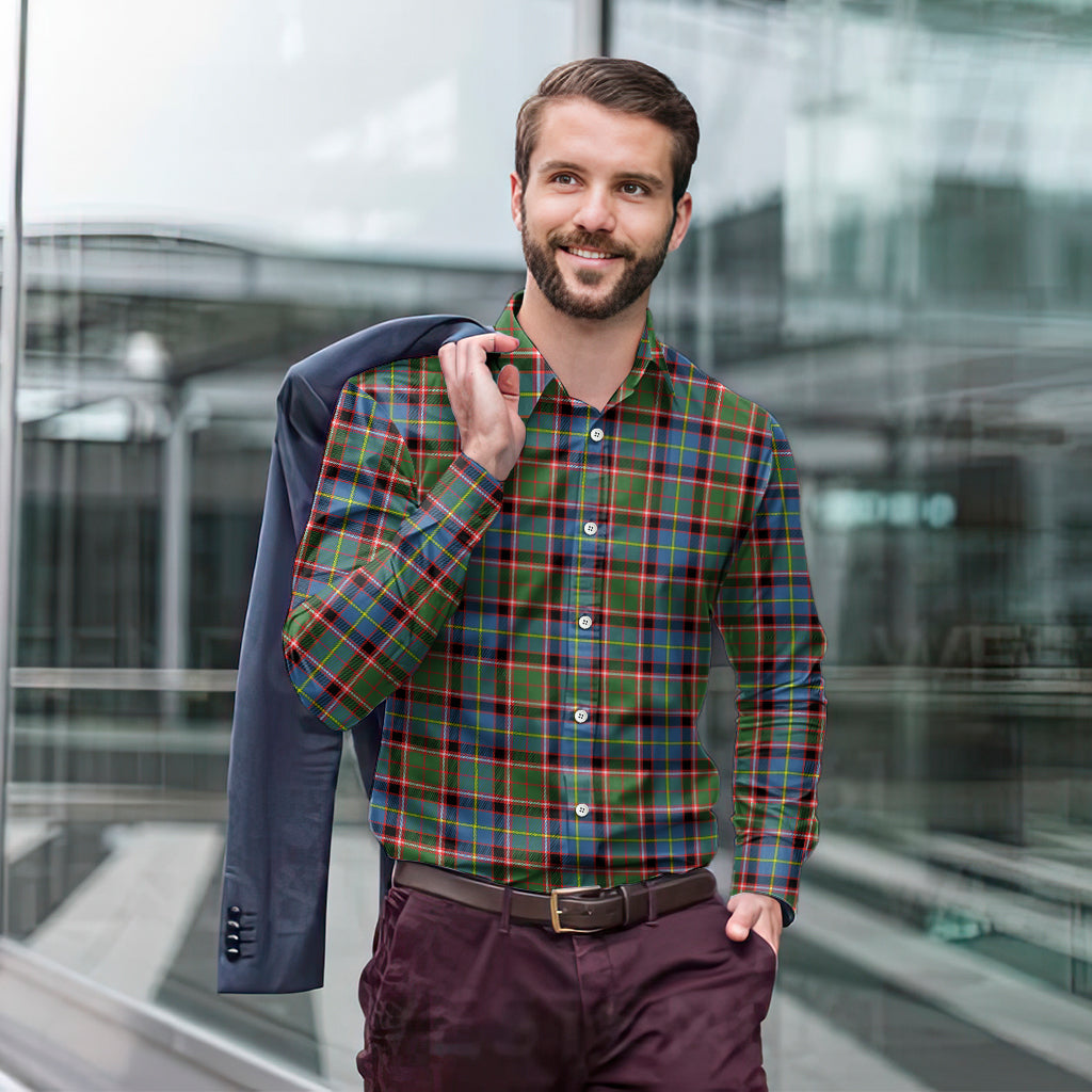 Aikenhead Tartan Long Sleeve Button Up Shirt - Tartan Vibes Clothing
