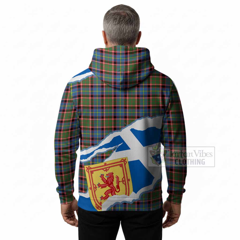 Aikenhead Scotland Football Tartan Hoodie We'll Be Coming