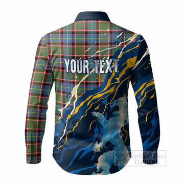 Aikenhead Scotland Tartan Long Sleeve Button Shirts WC2026 Football - We'll Be Coming