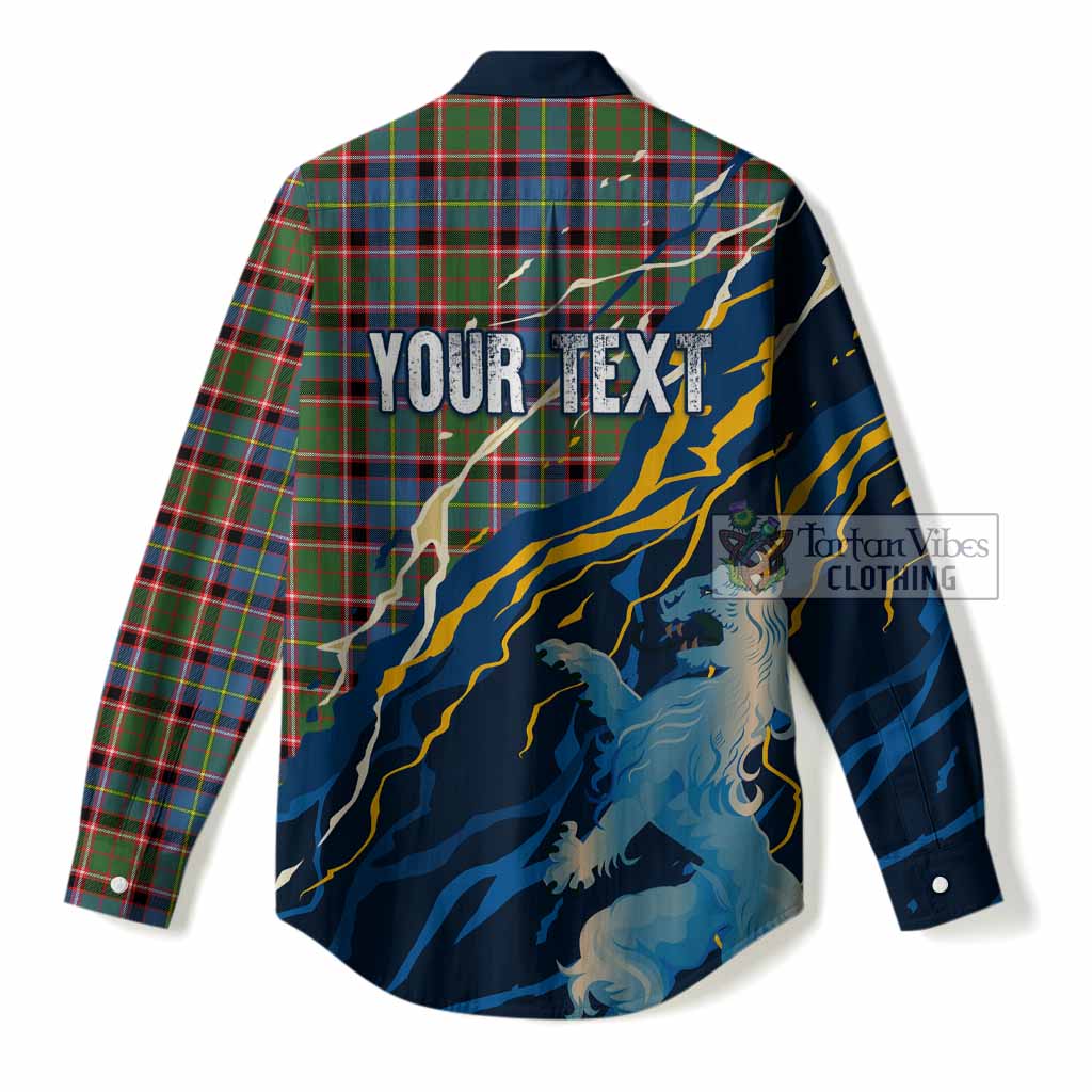 Aikenhead Scotland Tartan Women Casual Shirt WC2026 Football - We'll Be Coming