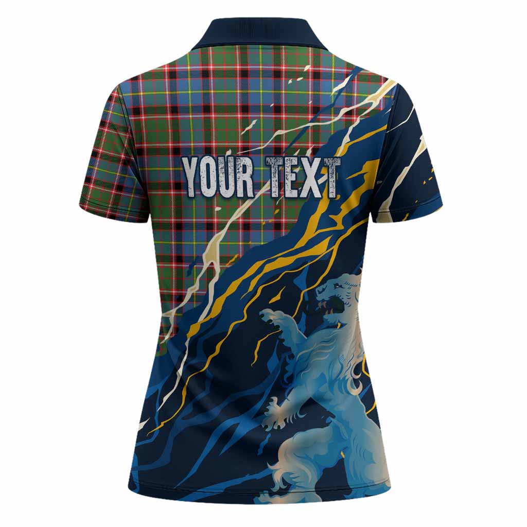 Aikenhead Scotland Tartan Women Polo Shirt WC2026 Football - We'll Be Coming