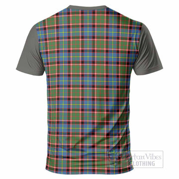 Aikenhead Tartan Accent T-Shirt with Family Crest