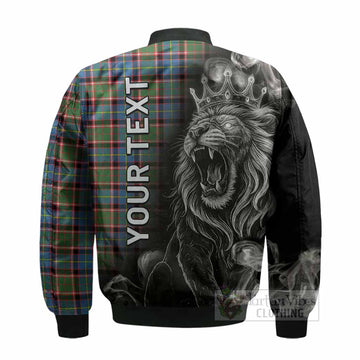 Aikenhead Tartan Bomber Jacket Roaring Lion Heritage