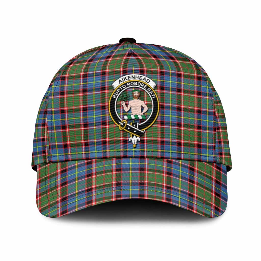 Aikenhead Tartan Classic Cap with Family Crest