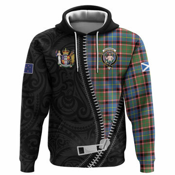 Aikenhead Tartan Hoodie New Zealand Pattern Unique Zipper Stylized