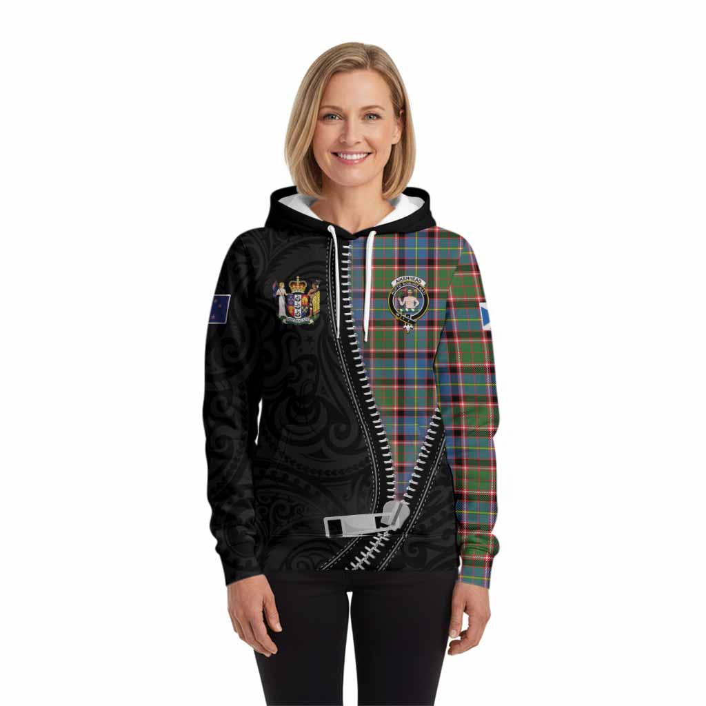 Aikenhead Tartan Hoodie New Zealand Pattern Unique Zipper Stylized