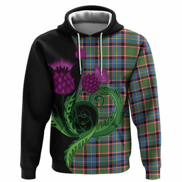 Aikenhead Tartan Hoodie Traditional Scottish Thistle