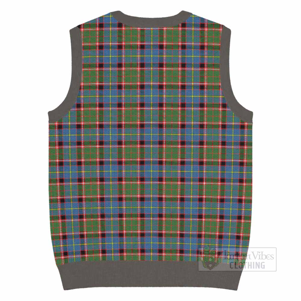 Aikenhead Tartan Knitted V-Neck Vest - Tartan Vibes Clothing