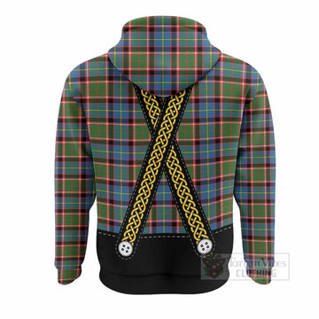Aikenhead Tartan Lederhosen Costume Hoodie Scotland Celtic Knot Motif