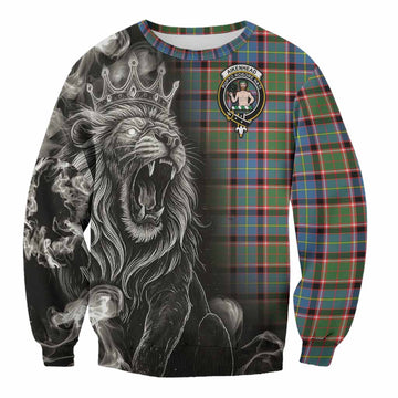 Aikenhead Tartan Sweatshirt Roaring Lion Heritage