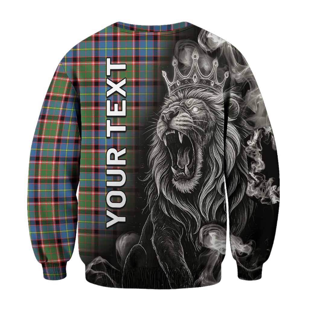 Aikenhead Tartan Sweatshirt Roaring Lion Heritage