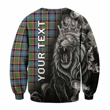 Aikenhead Tartan Sweatshirt Roaring Lion Heritage
