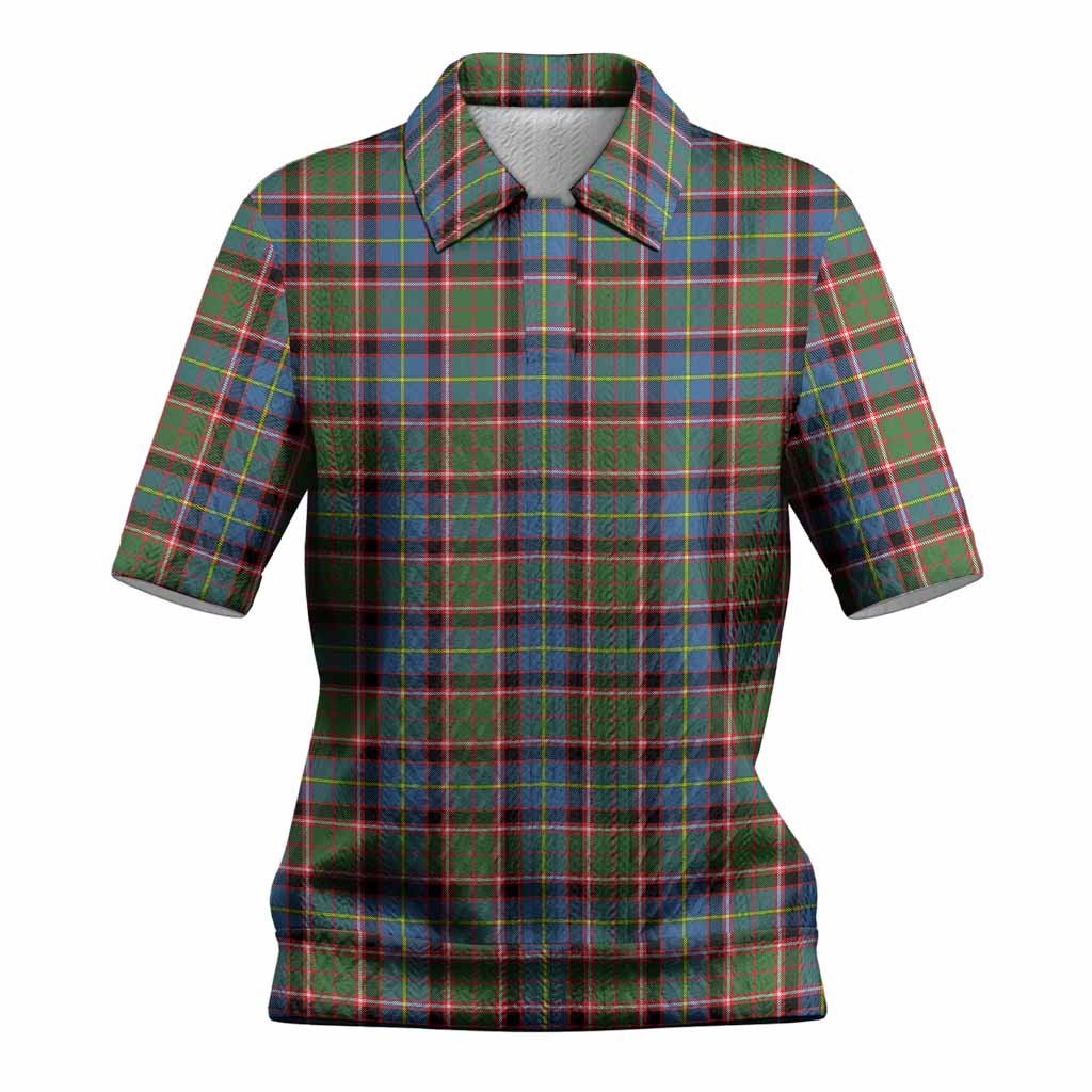 Aikenhead Tartan Women’s Polo Sweater Top