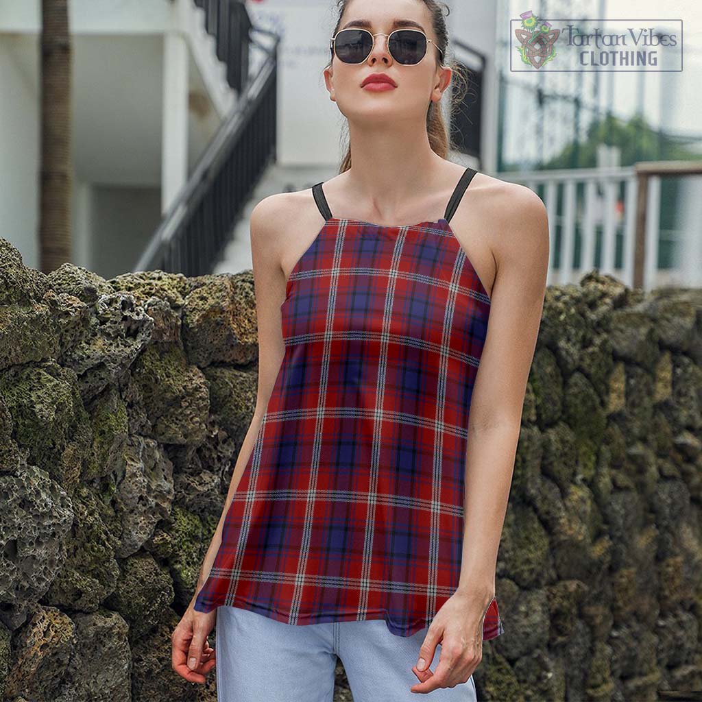 Tartan Vibes Clothing Ainslie Tartan Loose Halter Neck Camisole