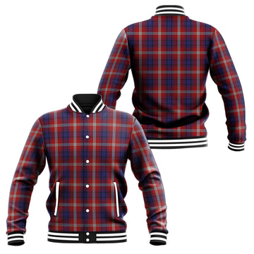 Ainslie Tartan Baseball Jacket Unisex - Tartan Vibes Clothing