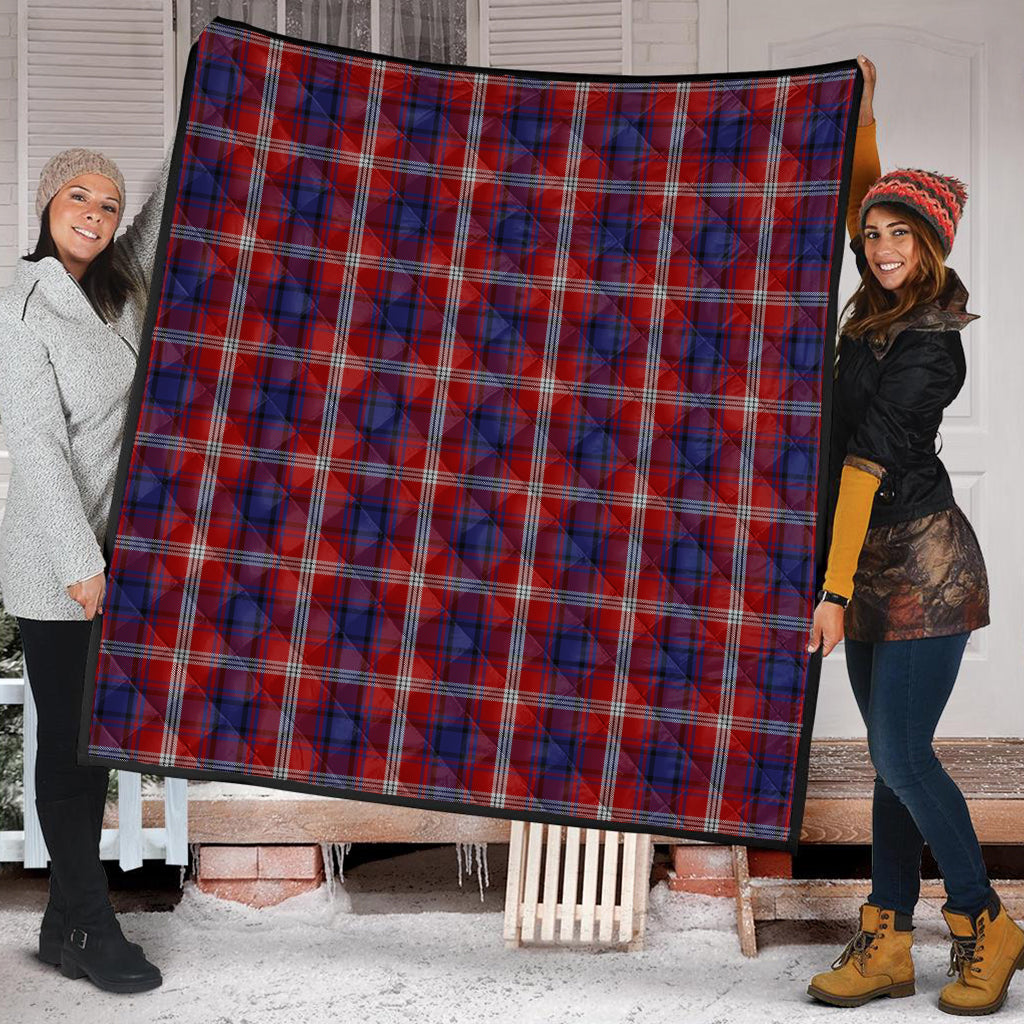 Ainslie Tartan Quilt Super King Quilt 91" x 110" - Tartan Vibes Clothing