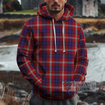 Ainslie Tartan Cotton Hoodie Zip Hoodie - Tartan Vibes Clothing