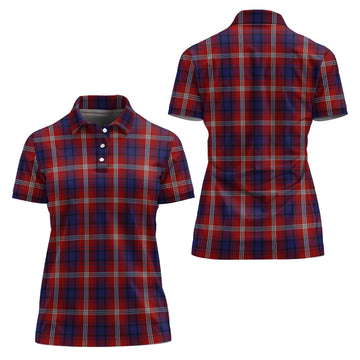 Ainslie Tartan Polo Shirt For Women Women - Tartan Vibes Clothing