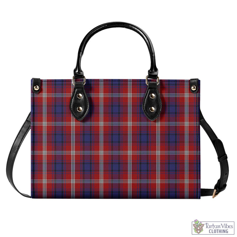 Ainslie Tartan Luxury Leather Handbags L - Tartan Vibes Clothing