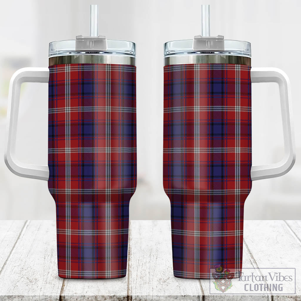 Ainslie Tartan Tumbler with Handle One Size 40 OZ - Tartan Vibes Clothing