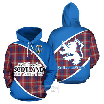 Ainslie Family Crest Tartan Hoodie Celebrate Saint Andrew's Day in Style Zip Hoodie - Tartan Vibes Clothing
