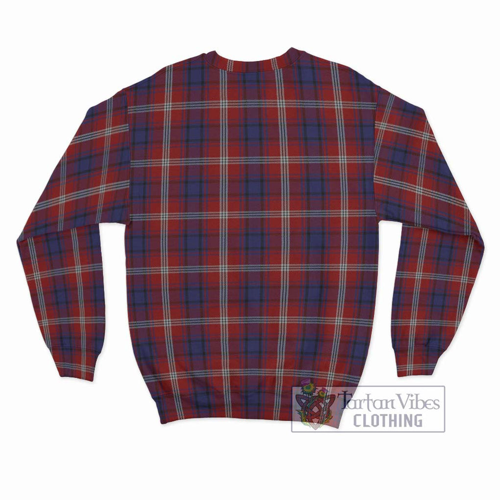 Ainslie Tartan Sweatshirt with Family Crest DNA In Me Style - Tartan Vibes Clothing