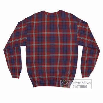 Ainslie Tartan Sweatshirt with Family Crest DNA In Me Style - Tartan Vibes Clothing