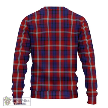 Ainslie Tartan Ugly Sweater with Family Crest DNA In Me Style - Tartan Vibes Clothing