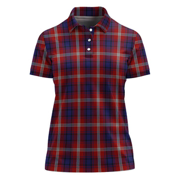 Ainslie Tartan Polo Shirt For Women - Tartan Vibes Clothing
