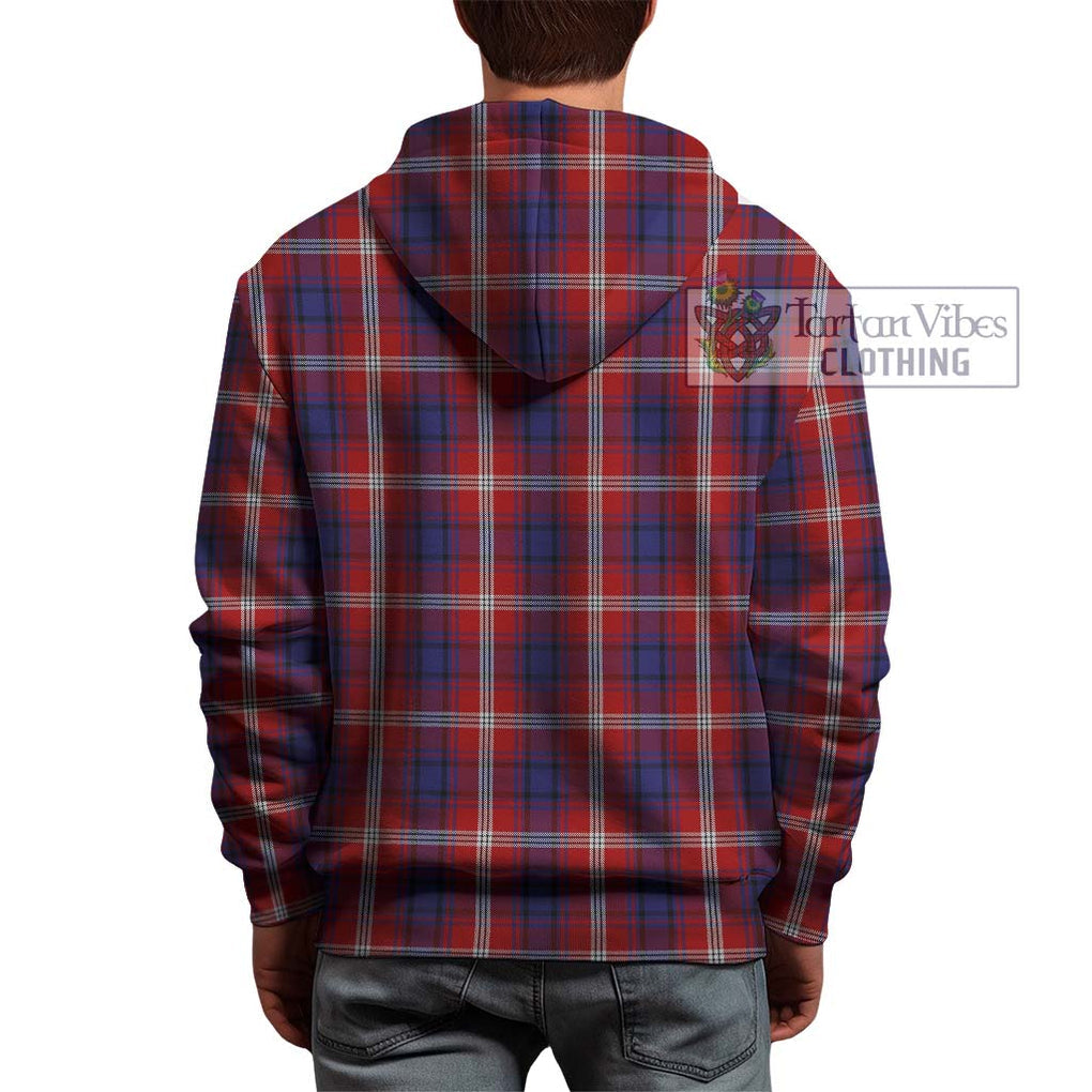 Ainslie Tartan Hoodie with Family Crest DNA In Me Style - Tartan Vibes Clothing