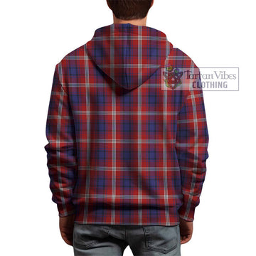 Ainslie Tartan Hoodie with Family Crest DNA In Me Style - Tartan Vibes Clothing