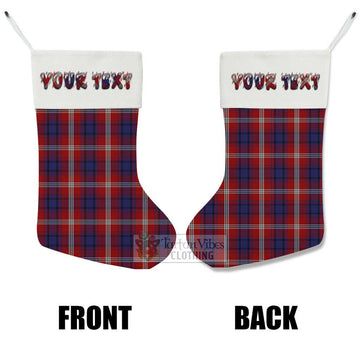 Ainslie Tartan Christmas Stocking with Personalized Text - Tartan Vibes Clothing