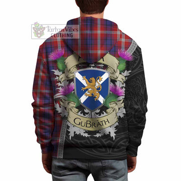 Ainslie Tartan Family Crest Hoodie Lion Rampant Royal Thistle Shield Celtic Inspired - Tartan Vibes Clothing