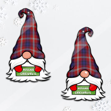 Ainslie Gnome Christmas Ornament with His Tartan Christmas Hat - Tartan Vibes Clothing